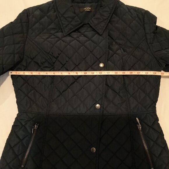 Moda by George Women Diamond Quilted Jacket Size UK 12 - Picture 9 of 11